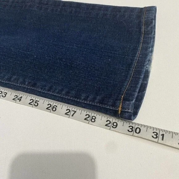 J Brand Womens Low Rise Straight Leg Jeans Blue Size 26 x 30 Denim Classic - Picture 6 of 9